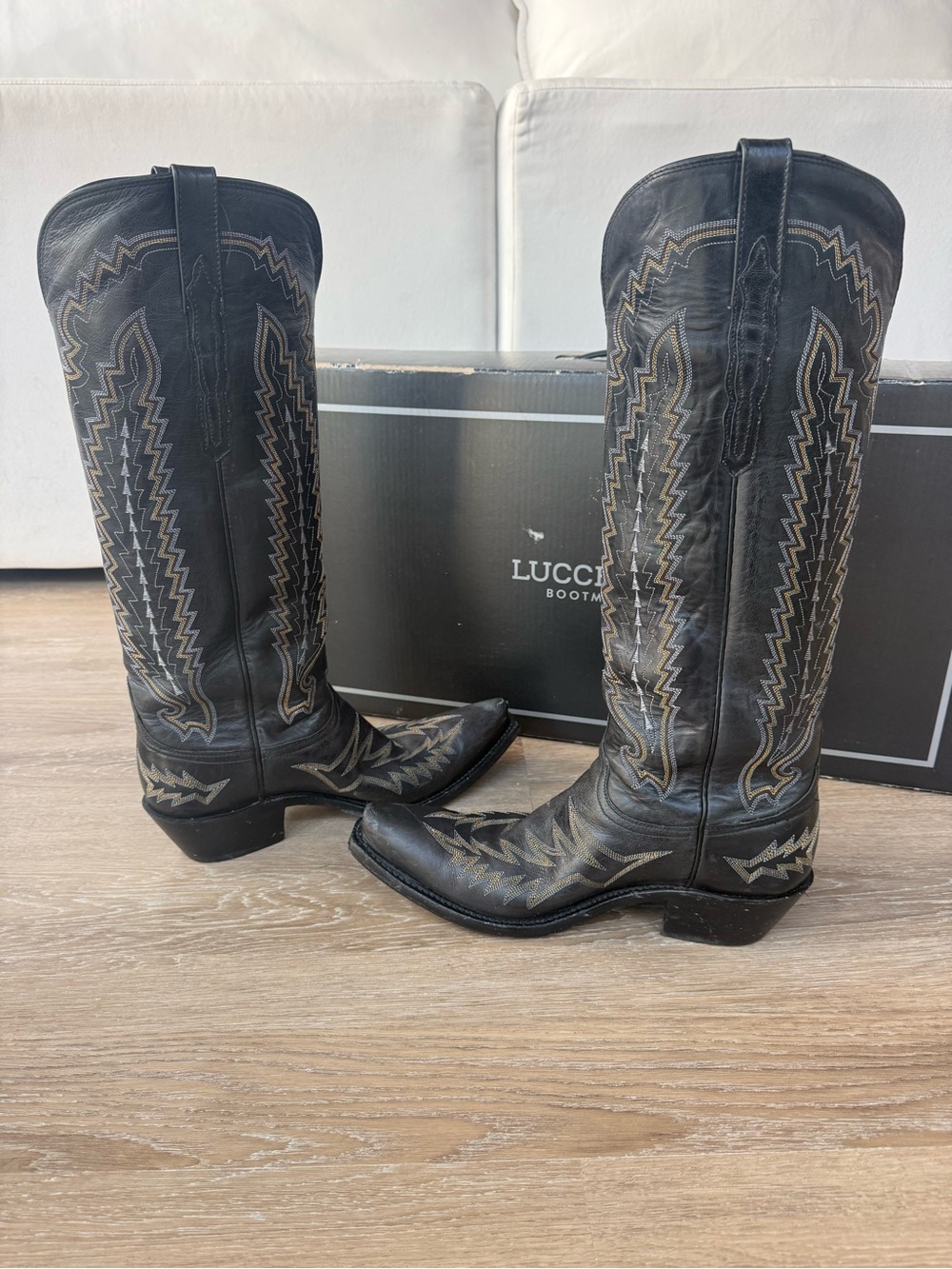 FINAL PRICE Lucchese Priscilla Boots - Picture 7 of 13
